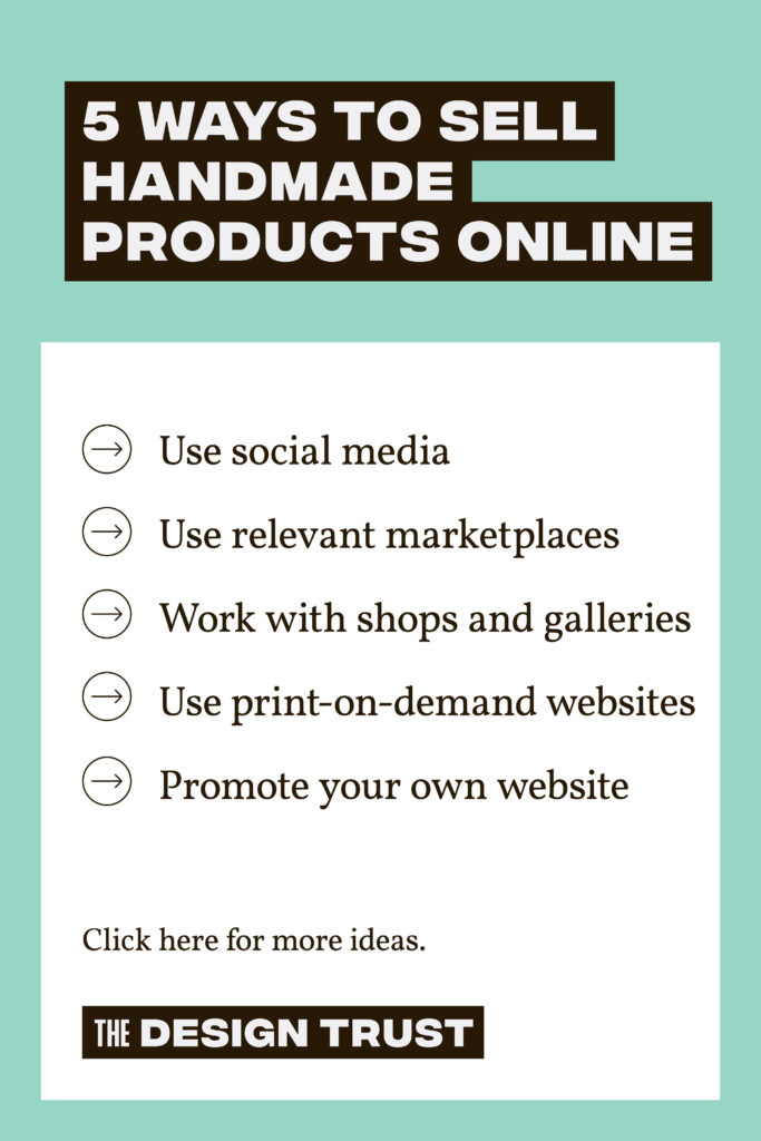 May Pinterest List 01 5 ways to sell handmade products online