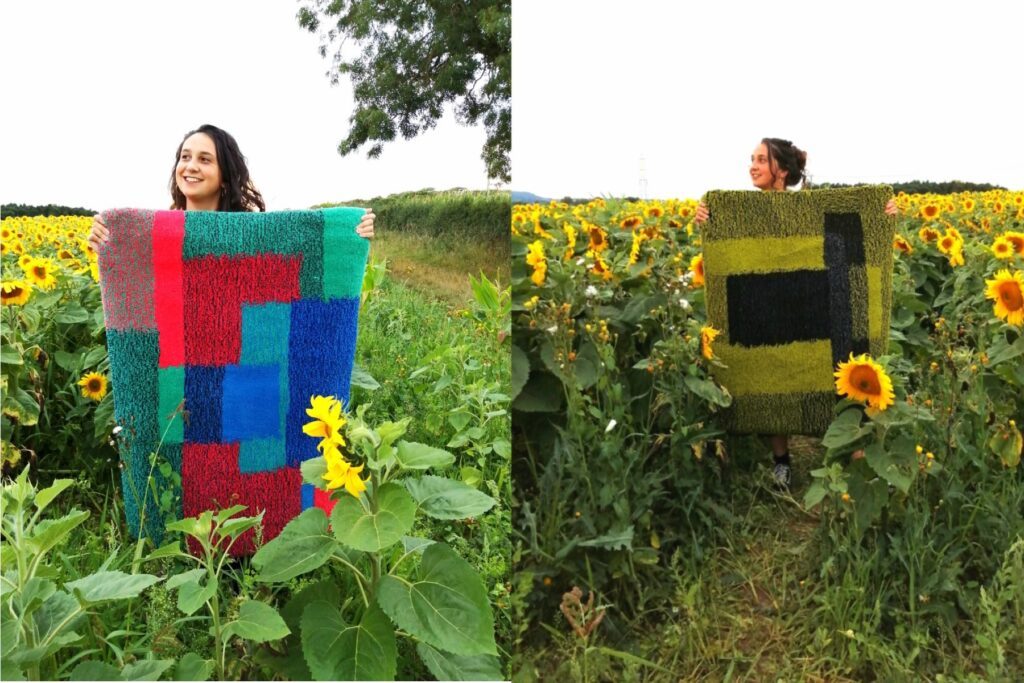 Studio Tuft 1 sunflowers